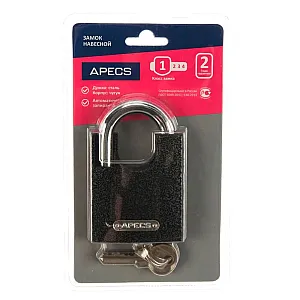 Замок навесной Apecs PD-44-60-Blister 00006680