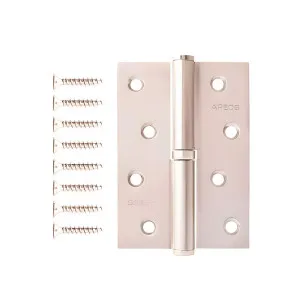 Петля врезная Apecs 100*70*-B-Steel-Nis-R 00013695 2 шт