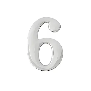 Цифра дверная Apecs DN-01-6-Z-CR