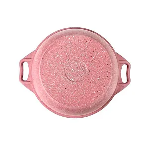 Кастрюля Kukmara Trendy style к31tsr со стеклянной крышкой 3 л