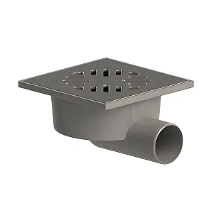 Трап Татполимер  ТП-103.50-150HSDs ПП 50 горизонтальный 150*150 мм сухой затвор