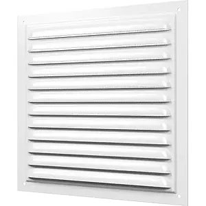 Вентрешетка Era 2020МЭ 200*200 мм вытяжная стальная белая