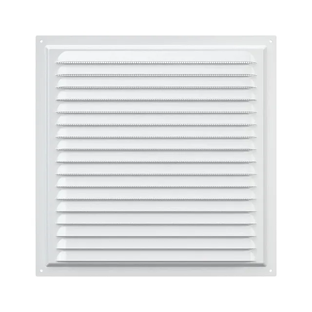 Вентрешетка Эра 3030МЭ стальная белая 300*300 мм