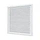 Вентрешетка Эра 3030МЭ стальная белая 300*300 мм