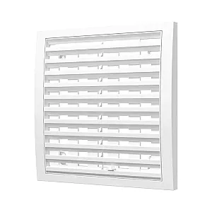 Вентрешетка Storm 2020РРП 200*200 мм регулируемая белая