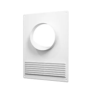 Площадка торцевая пластиковая с решеткой Era 120ПТПР 180*250 мм D 120 мм