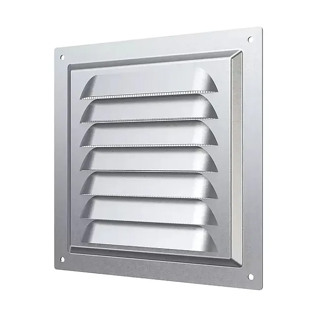 Вентрешетка Era 1515МЦ 150*150 мм металлическая оцинкованная