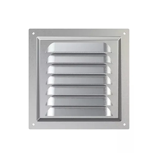 Вентрешетка Era 1515МЦ 150*150 мм металлическая оцинкованная