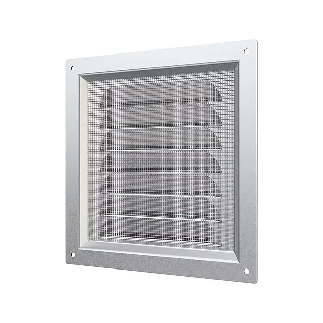Вентрешетка Era 1515МЦ 150*150 мм металлическая оцинкованная