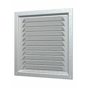 Вентрешетка Era 2020МЦ 200*200 мм металлическая оцинкованная