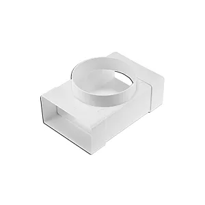 Тройник Era 511ТФ10П плоский 55*110/100 мм