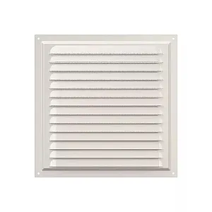Вентрешетка Era 2020МЭ Ivory 200*200 мм вытяжная стальная бежевая