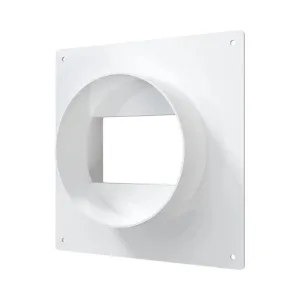 Соединитель каналов Era 511SK10NP 100 мм с накладной пластиной 55*110 мм