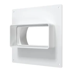 Соединитель каналов Era 511SK10NP 100 мм с накладной пластиной 55*110 мм