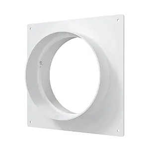 Соединитель круглых каналов Era 15SKNP с накладной пластиной 190*175/150 мм