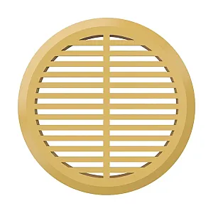 Вентрешетка Era 05ДП 1/4 круглая с фланцем D 50 мм бежевая 4 шт