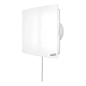 Вентилятор осевой вытяжной Era Quadro 4-02 98 мм тяговый выключатель