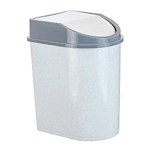 Контейнер для мусора Idea М2480 мраморный 5 л