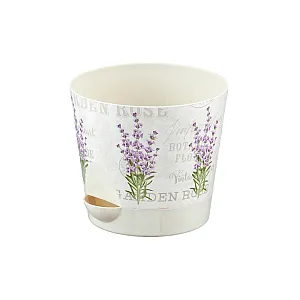 Кашпо Idea Ника Деко М 3078 с прикорневым поливом лаванда 2.7 л