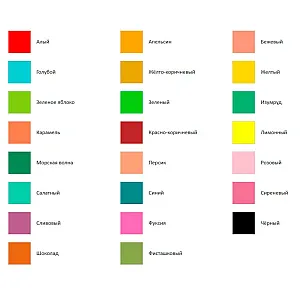 Паста колеровочная Ореол №25 универсальная зеленое яблоко 100 мл