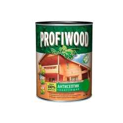 Антисептик Profiwood лаковый тонирующий бесцветный 0.75 л