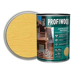 Антисептик Profiwood лаковый тонирующий сосна 0.75 л