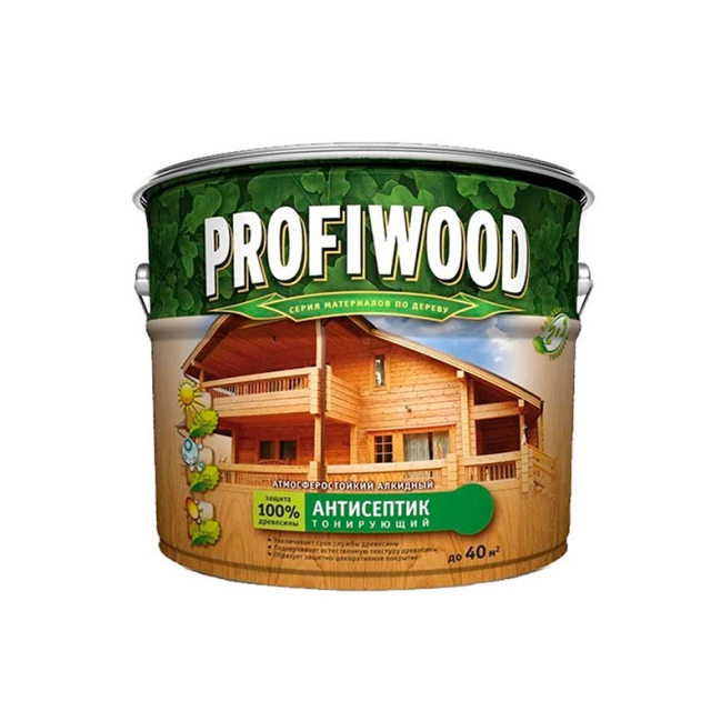 Антисептик Profiwood лаковый тонирующий сосна 2.6 л Антисептик Profiwood лаковый тонирующий сосна 2.6 л
