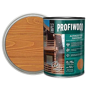 Антисептик Profiwood лаковый тонирующий бук 0.75 л
