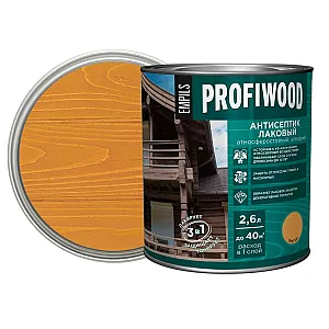 Антисептик Profiwood лаковый тонирующий орегон 2.6 л