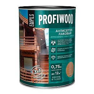 Антисептик Profiwood лаковый тонирующий дуб 0.75 л