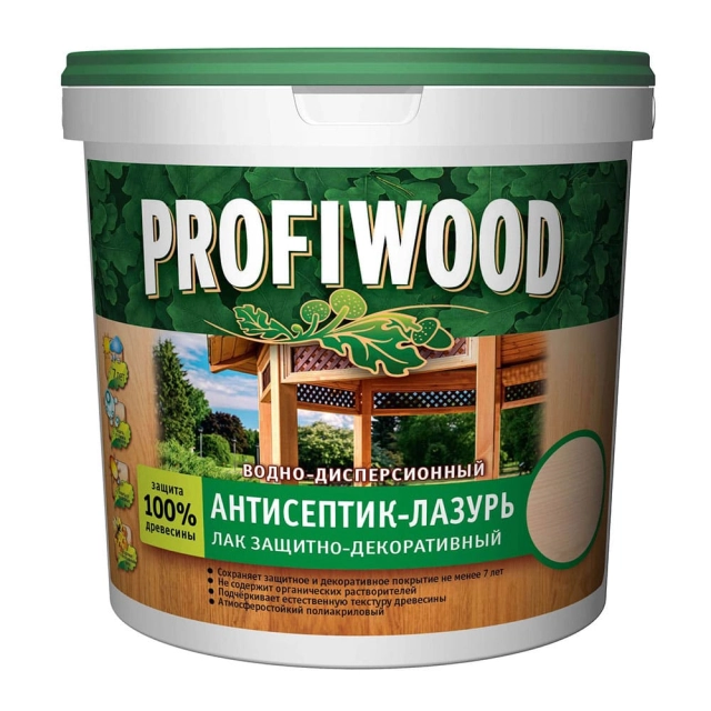 Антисептик-лазурь Profiwood декоративный атмосферостойкий палисандр 0.9 л Антисептик-лазурь Profiwood декоративный атмосферостойкий палисандр 0.9 л