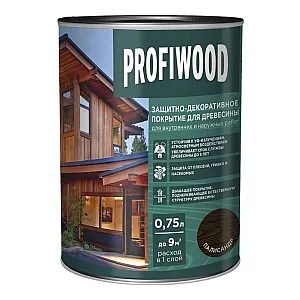 Защитно-декоративное покрытие для древесины Profiwood палисандр 0.75 л