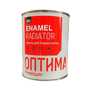 Эмаль для радиаторов отопления Empils Оптима глянцевая белая 0.9 кг