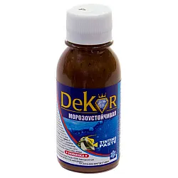Паста колерная Dekor №4 кофейный 0.1 кг