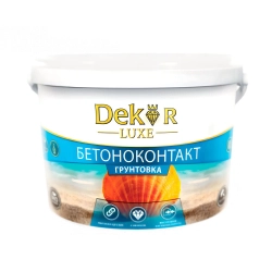 Грунтовка Dekor ВД-АК-0158 Бетонконтакт 3 кг