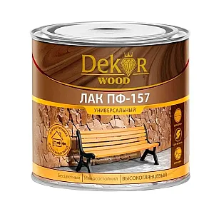 Лак Dekor ПФ-157 универсальный 1.8 кг