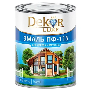 Эмаль Dekor Gold ПФ-115 хаки 0.8 кг