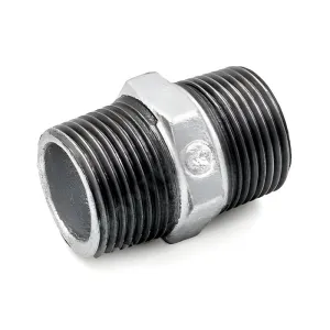 Ниппель Fittex Plus НР Ду 20 чугунный оцинкованный