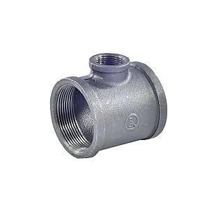 Тройник переходной Fittex Plus Ду 40*32 ВР чугун оцинкованный