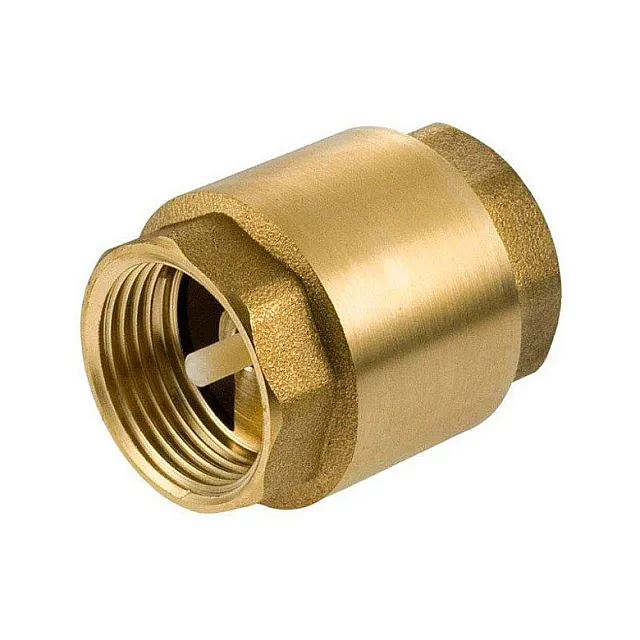 Клапан обрfnysq SantechSystems пружbyysq Ду 32 Ру 16 м/м диск/латунь