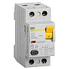 Дифференциальный автомат IEK ВД1-63 2Р 25А 30мА