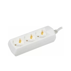 Удлинитель IEK Generica WYP10-10-03-07-Z-G с заземлением 3*7 м