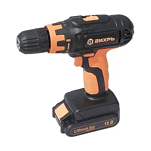 Дрель-шуруповерт Вихрь ДА-18Л-2К  аккумуляторная