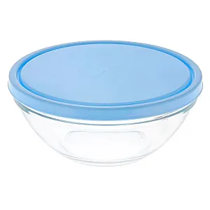 Салатник Pasabahce Chef-s 53583 1007436 с пластмассовой крышкой 230 мм