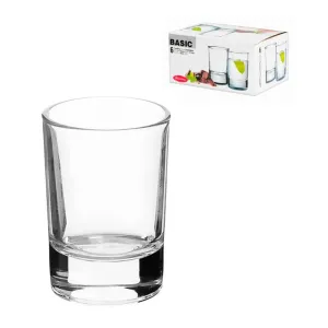 Набор стаканов Pasabahce Basic 52837 1012269 60 мл 6 шт