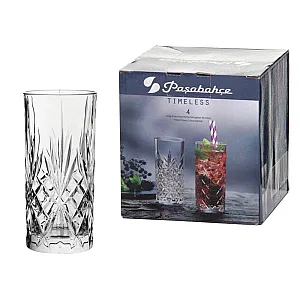 Набор стаканов Pasabahce Таймлесс GB4 52820 1100834 295 мл 4 шт