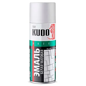 Эмаль Kudo KU-1101 универсальная белая матовая 520 мл