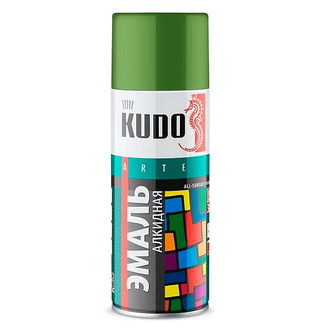Эмаль Kudo KU-1008 универсальная фисташковая 520 мл