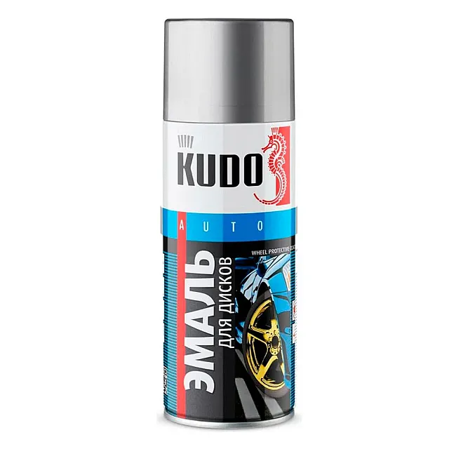 Эмаль для дисков Kudo KU-5201 алюминий 520 мл