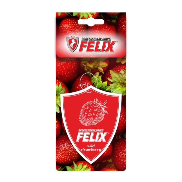 Ароматизатор бумажный Felix Ароматная клубника Ароматизатор бумажный Felix Ароматная клубника